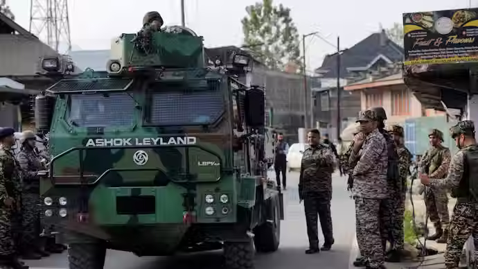 Indian military personnel in north India