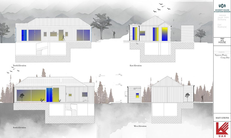 Relative Height Home Example Single Family House | Duy Pham