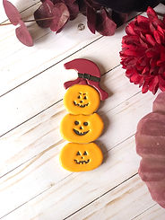 Build a Pumpkin Cookie