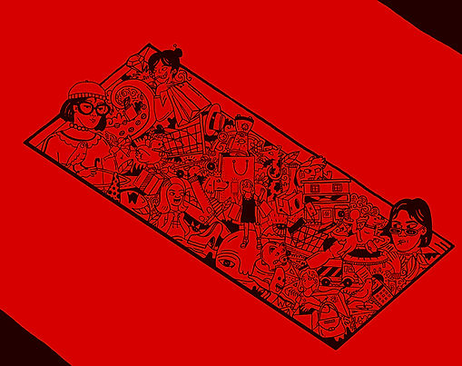 Zooming into endless possibilities with Papara! A seamless infinite-zoom drawing animation unveiling transitioning worlds through continuous line art.