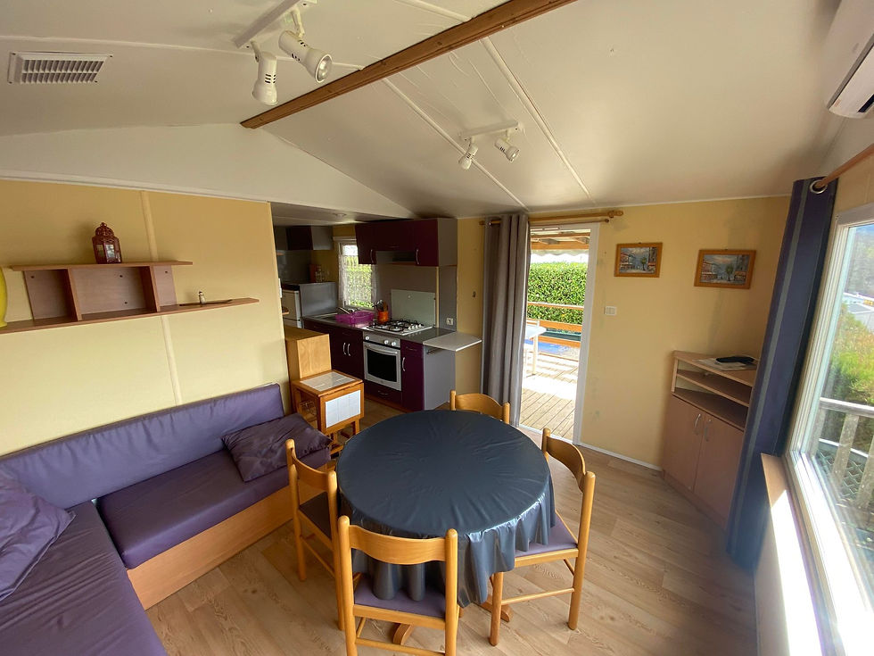 Thumbnail: Réservation Mobil-home pour 4 personnes (Etage 2) (accompte de 25%)