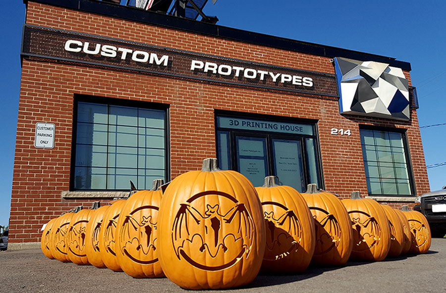 CNC machined pumpkins