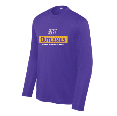 Sport-Tek® Long Sleeve PosiCharge® Competitor™ Tee - DBK - YST350LS