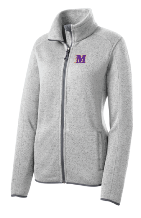 Port Authority® Ladies Sweater Fleece Jacket • L232