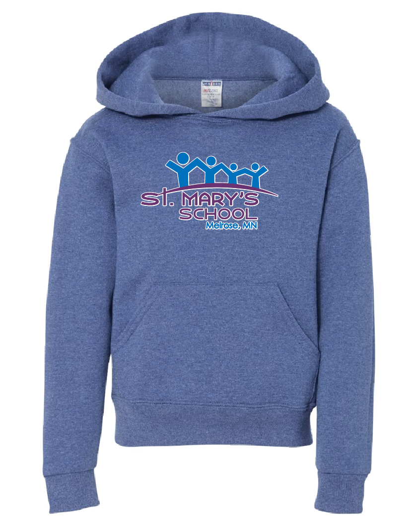 Thumbnail: Jerzees - NuBlend Youth Hooded Sweatshirt
