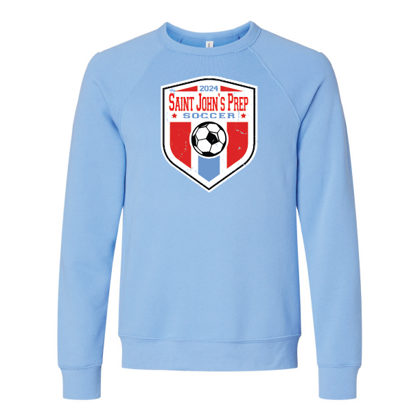 Thumbnail: BELLA + CANVAS - Sponge Fleece Raglan Crewneck Sweatshirt - SJP - 3901