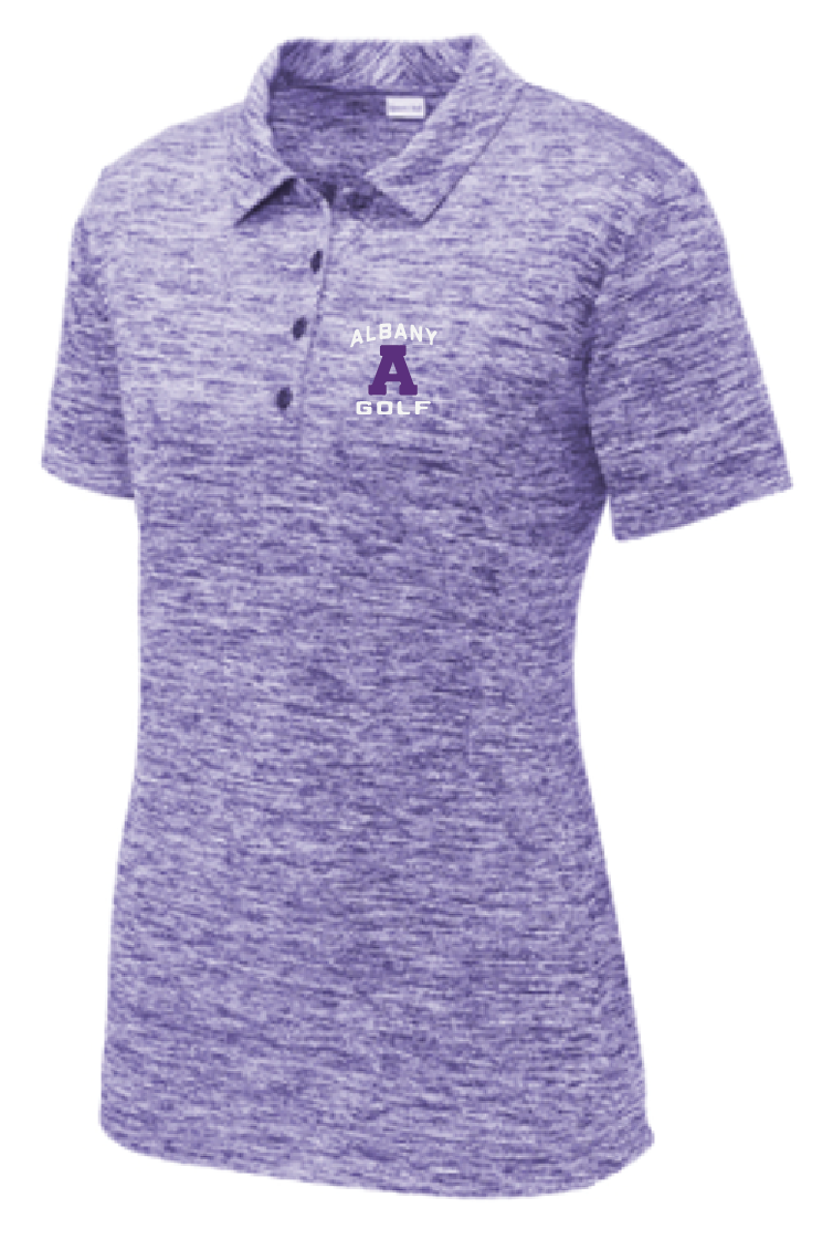 Sport-Tek® Ladies PosiCharge® Electric Heather Polo • LST590 • Electric Purple