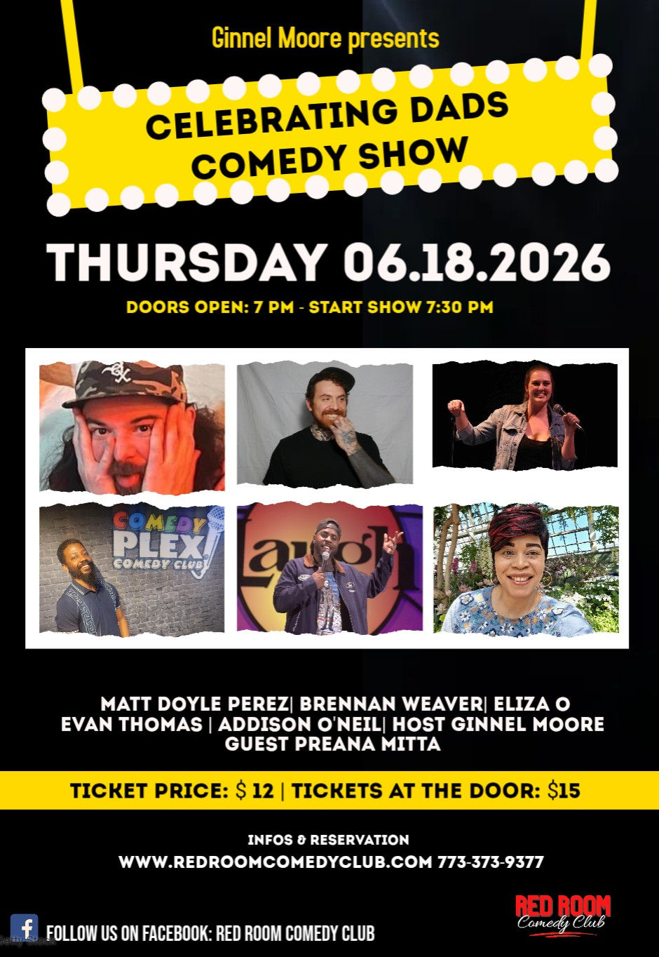 Celebrating Dads Comedy Show