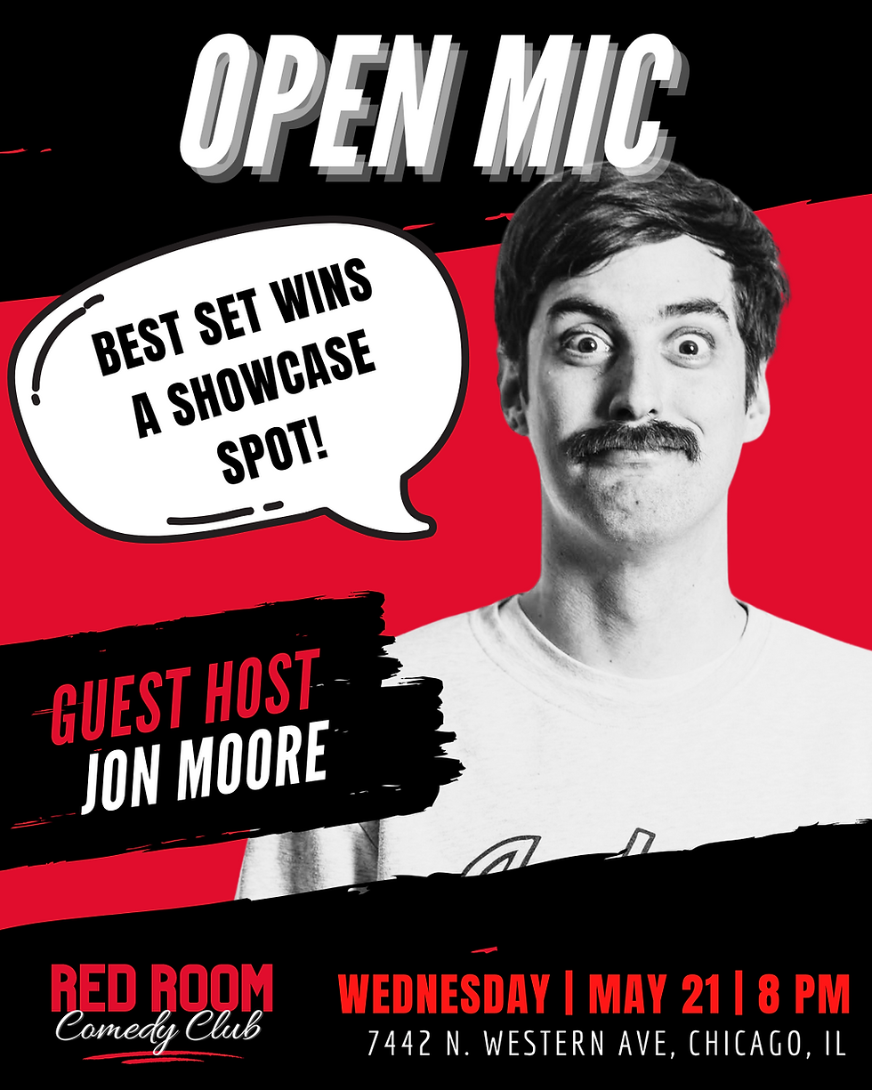 RED ROOM OPEN MIC