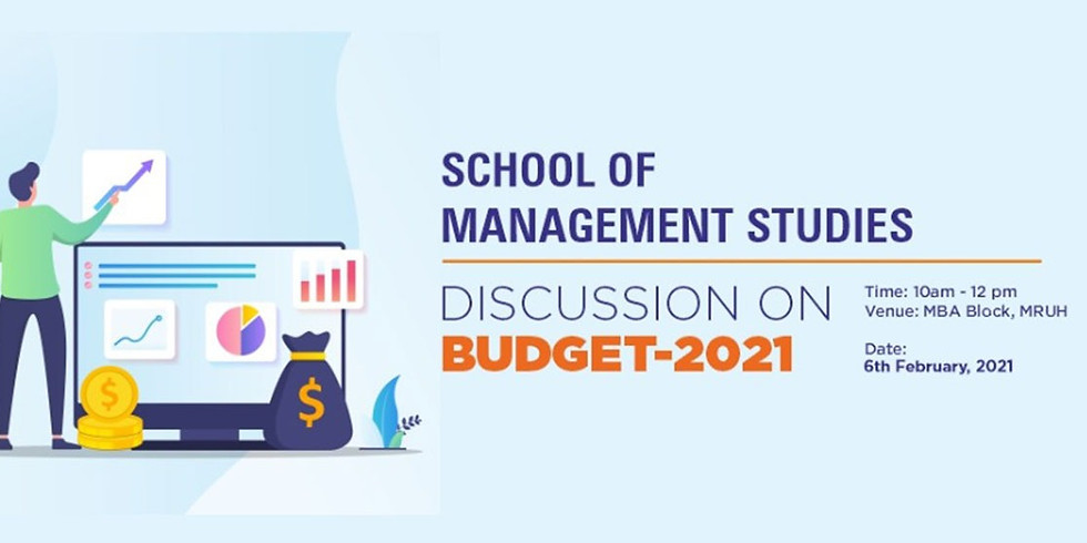 DISCUSSION ON BUDGET – 2021