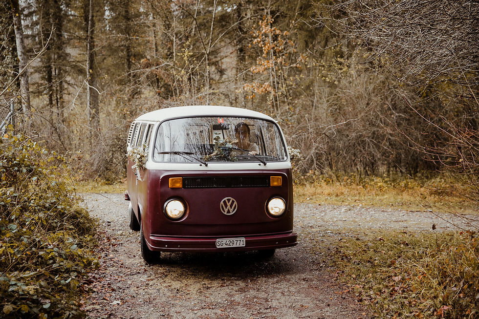 Romantic civil wedding in St.Gallen