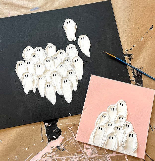 Boo Crew Texture Painting Workshop