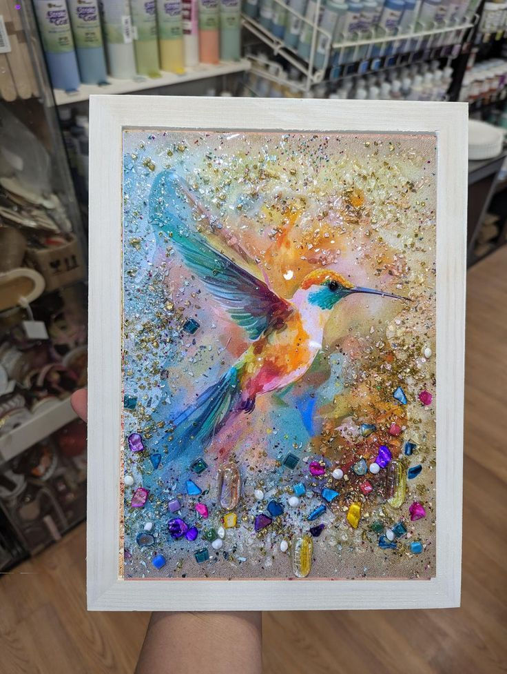 Flutter & Glow Crushed Glass and Resin Workshop