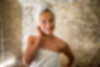 Woman relaxing in a turkish bath.jpg