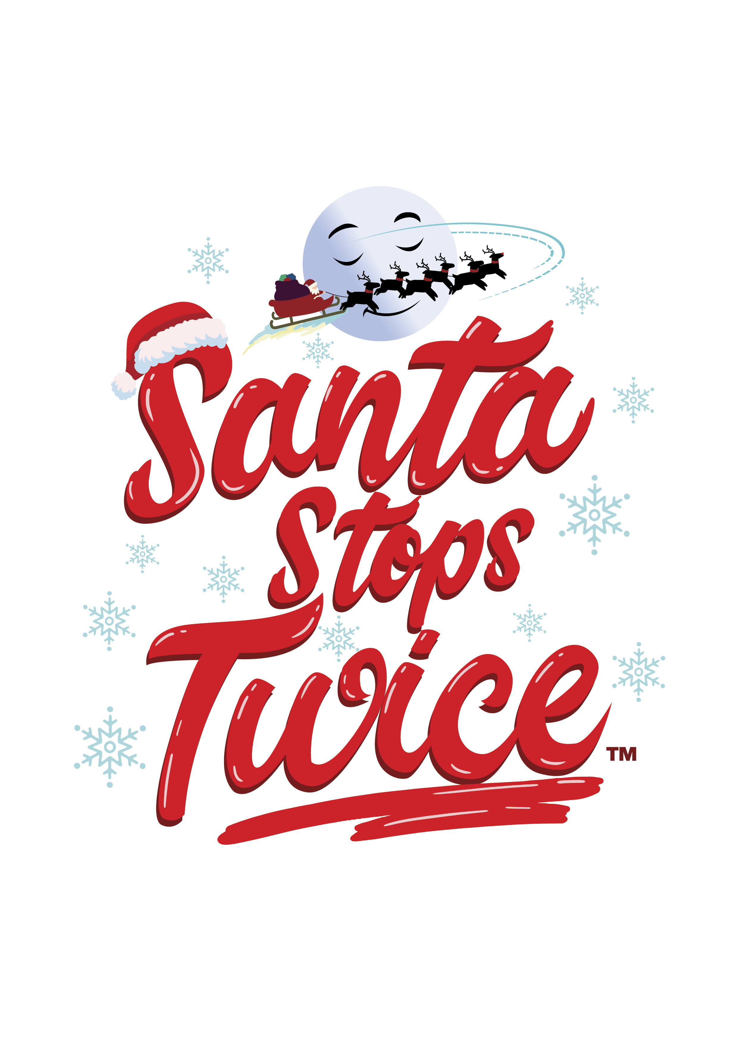 Santa Stops Twice Christmas tradition for children with a parent working on Christmas Day