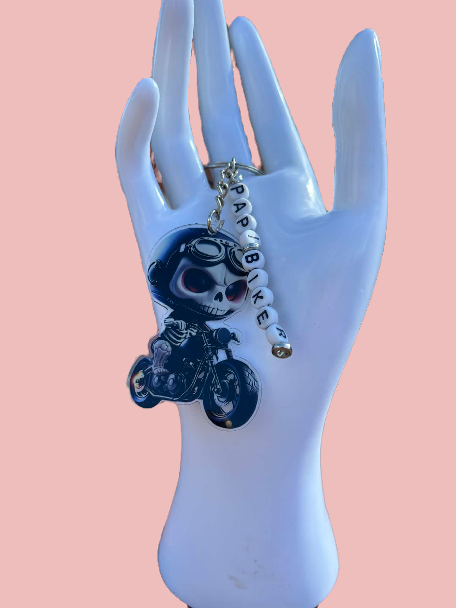 Porte Clé Papy Biker