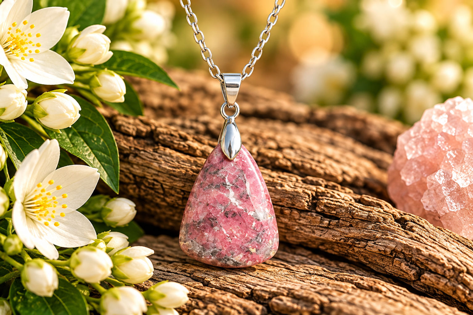 Collier Thulite D13