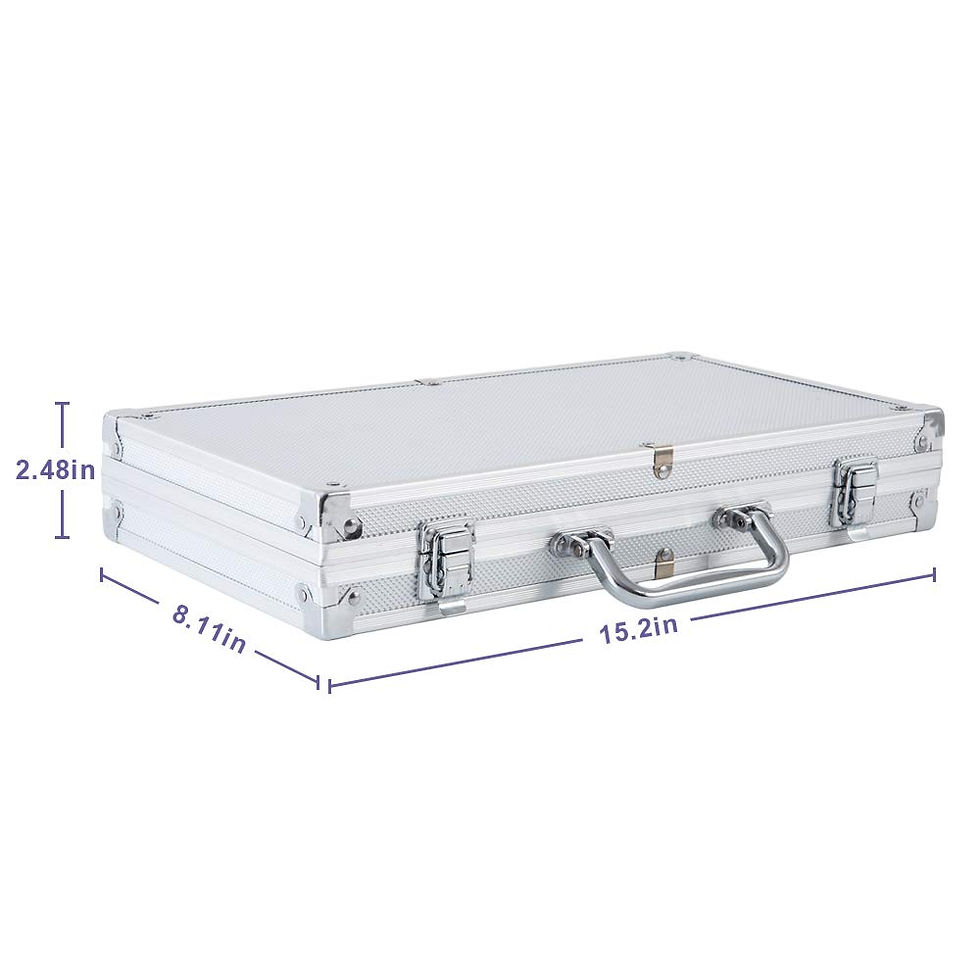 Thumbnail: Poker Chip Set 300 Chips & Aluminium Case