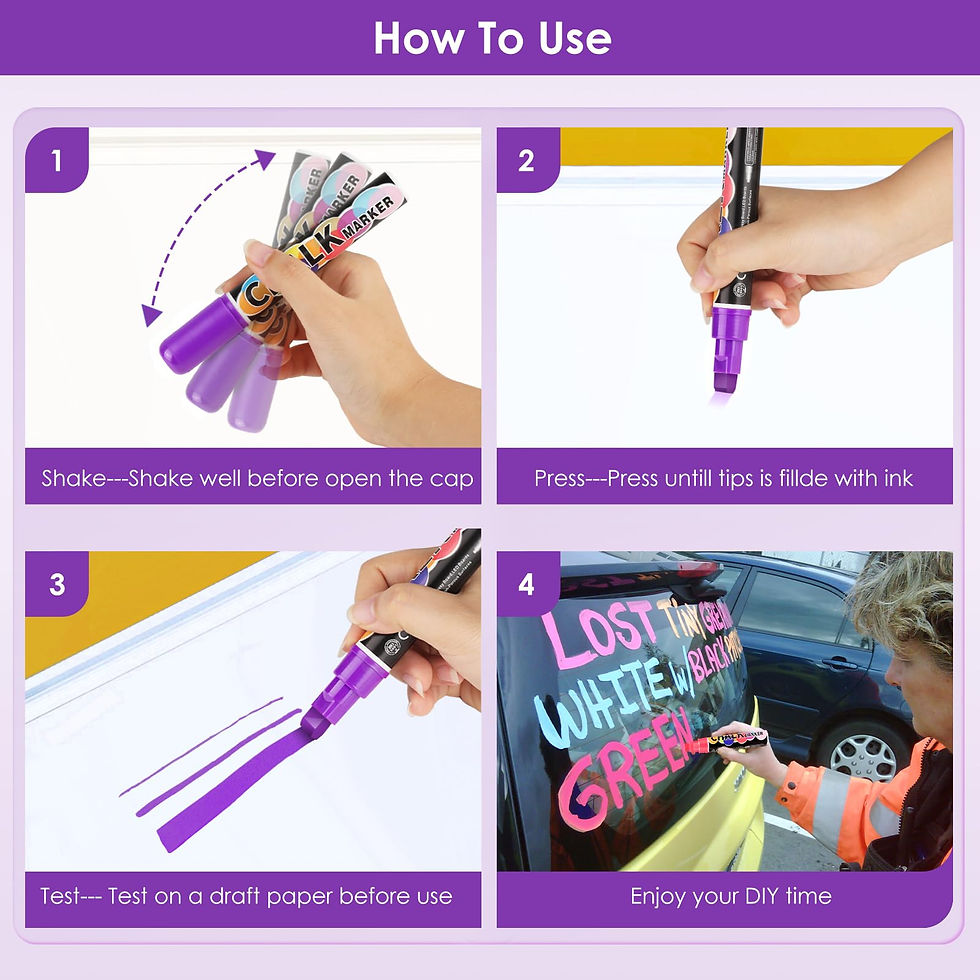Thumbnail: Liquid Chalk Markers 10mm (Pack of 8)