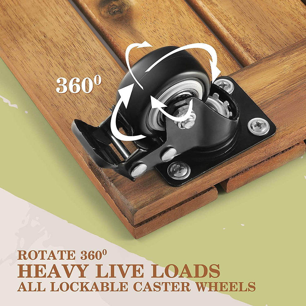 Thumbnail: Plant Caddy Stand with Wheels