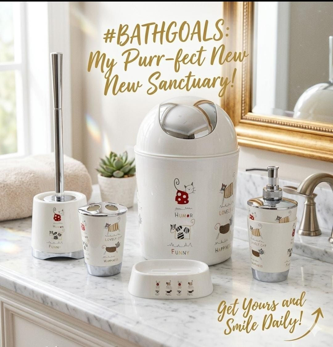 BATHROOM SET (plastic)