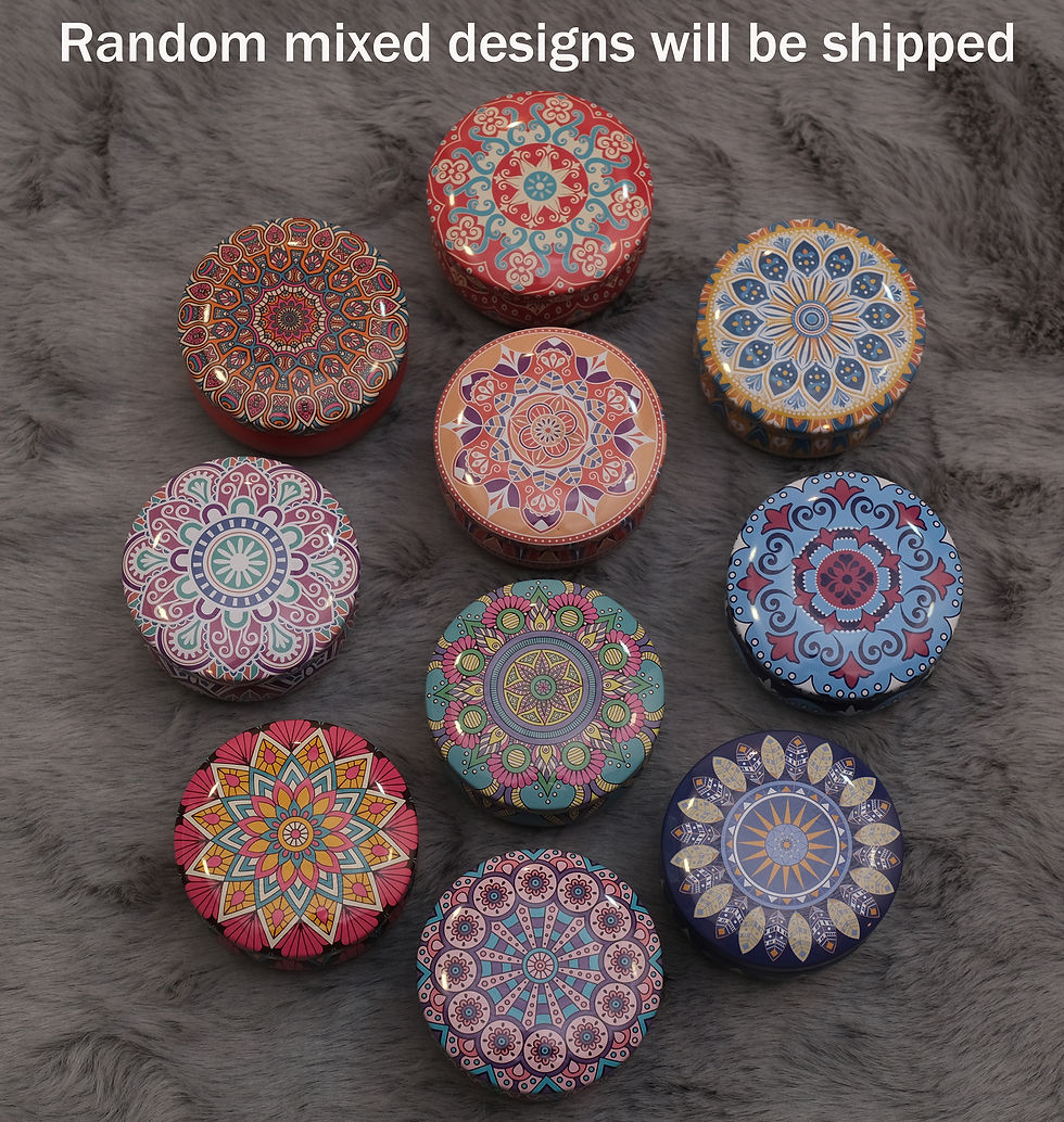 Thumbnail: Mini Tin Jar 2.5 Oz (set of 8)