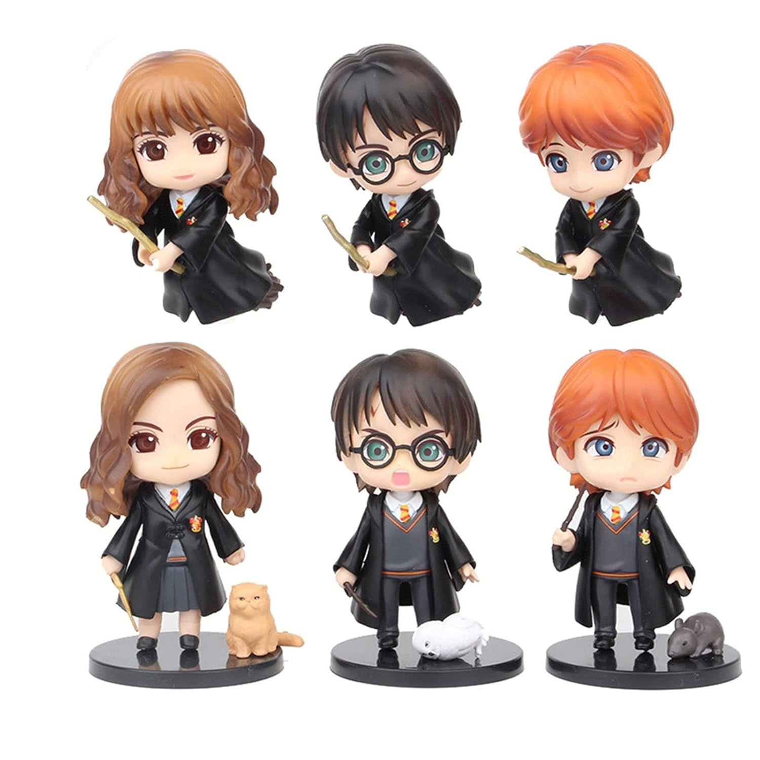 Harry Potter Action Figure 6pc Set