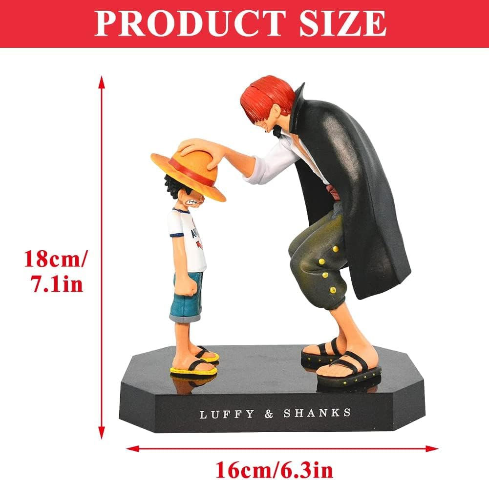 Luffy & Shanks Action Figure