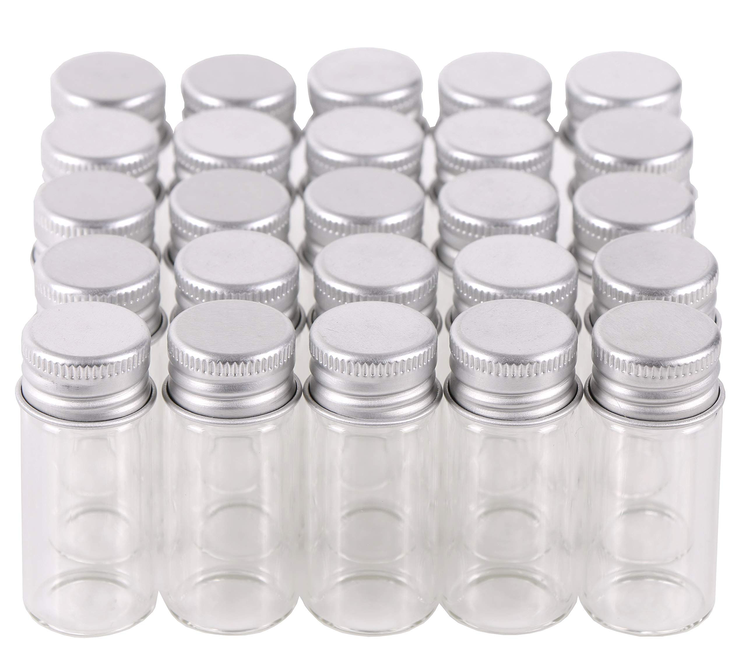 Mini Glass Bottle 10ml Capacity (SET OF 24)