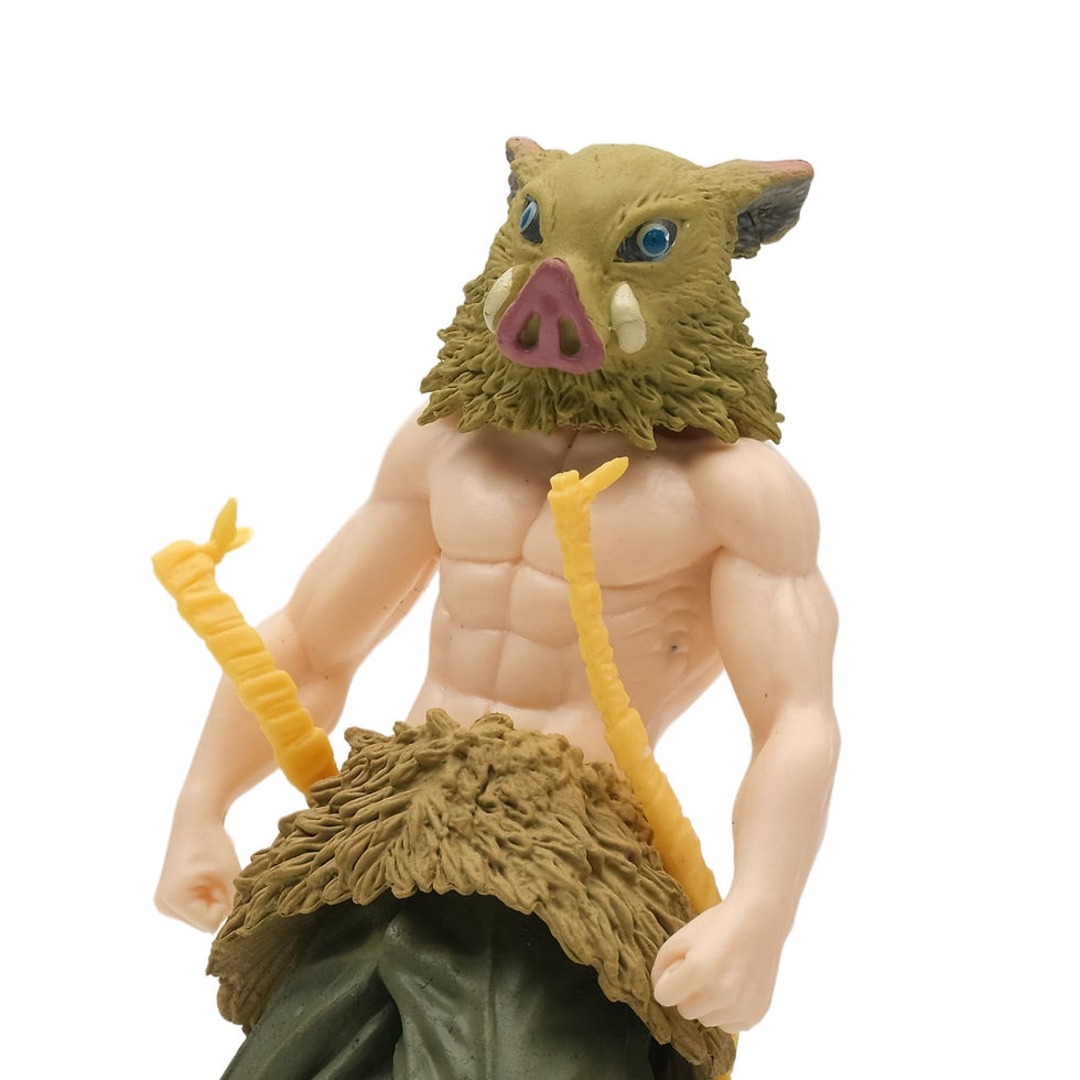Thumbnail: Demon Slayers Action Figures (Set of 6)