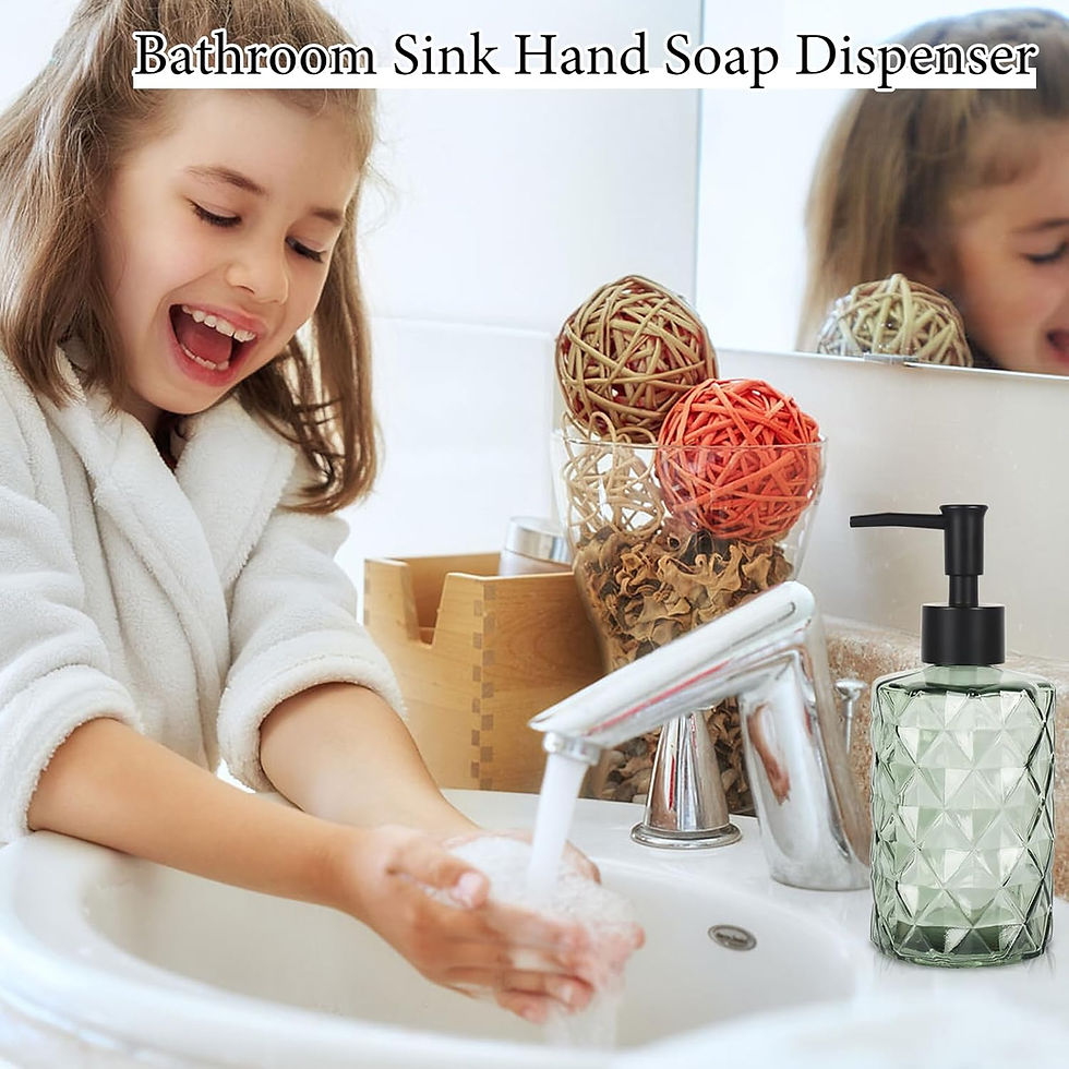 Thumbnail: Glass Liquid Soap Dispenser