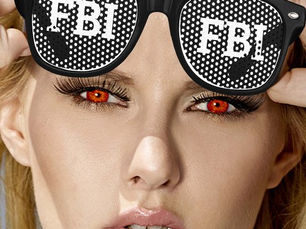 Review FBI FBI retro Shades / Fun Party Sunglasses