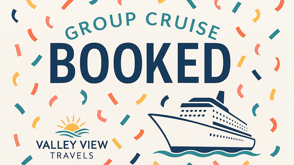 Group Cruise Booked