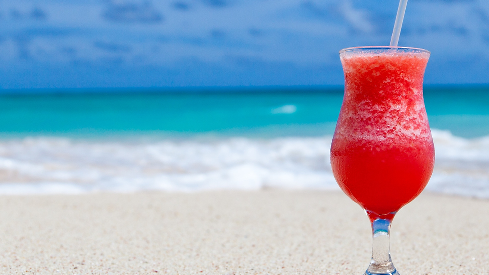 Cocktail on a beach