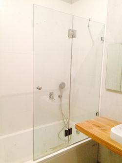 אמבטיון קבוע + דלת