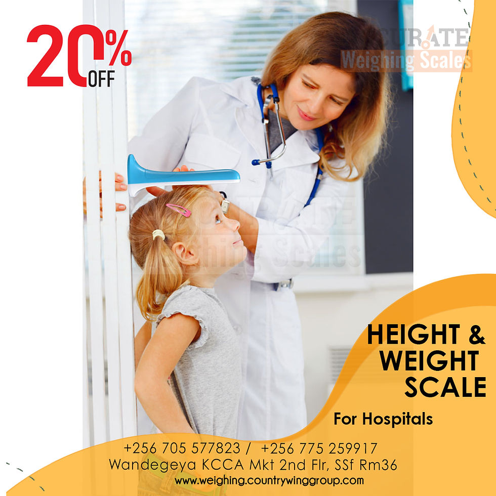 height weighing scale with up to 200cm length in store Kampala uganda