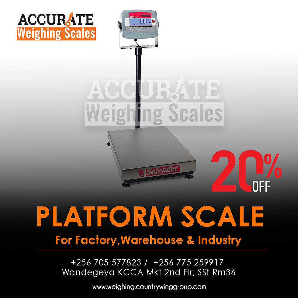 digital industrial weighing solutions for factories in Uganda