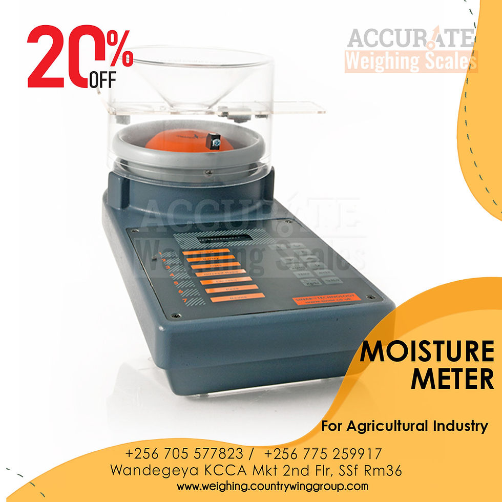 Digital moisture tester for over 25 grain species
