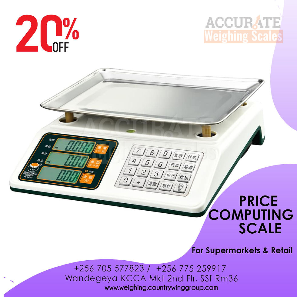 15kg price computing scale for commercial use on sell wandegeya