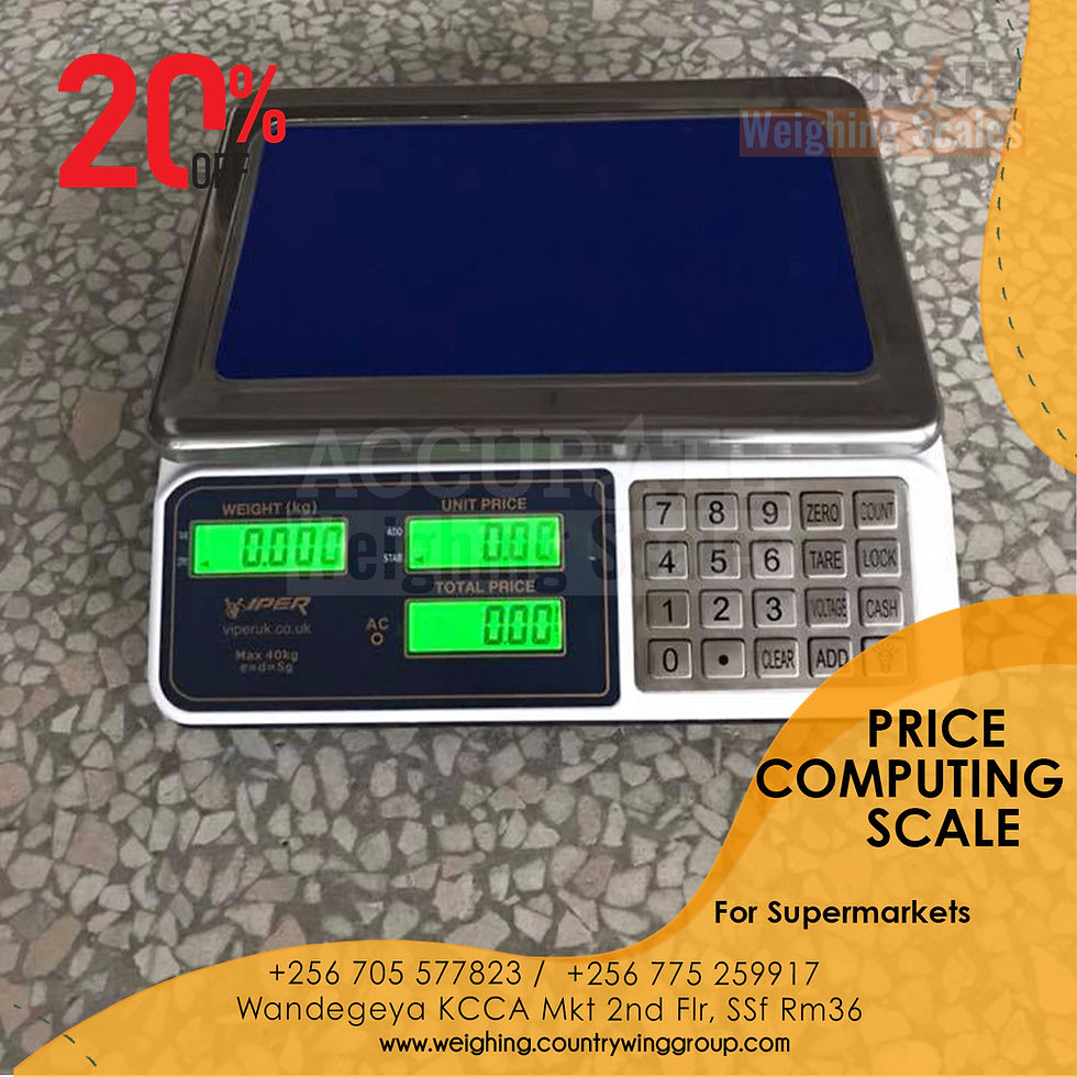 price computing scales with auto power off for sale uganda