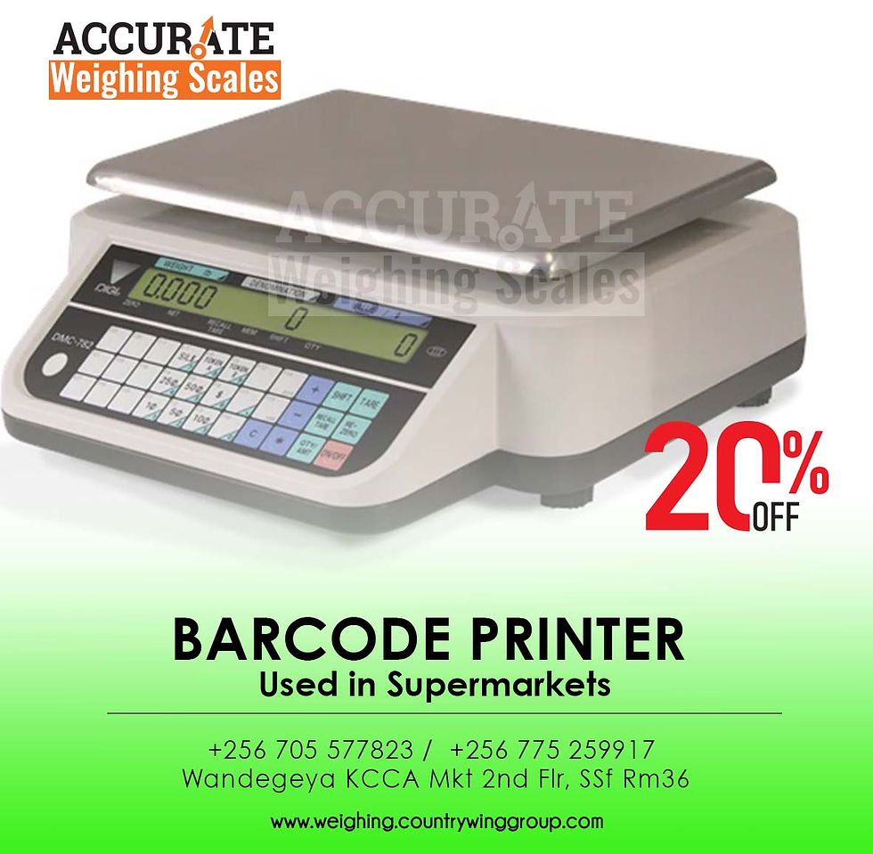 barcode printer table top scale with automatic printing support at low price on Jijiug