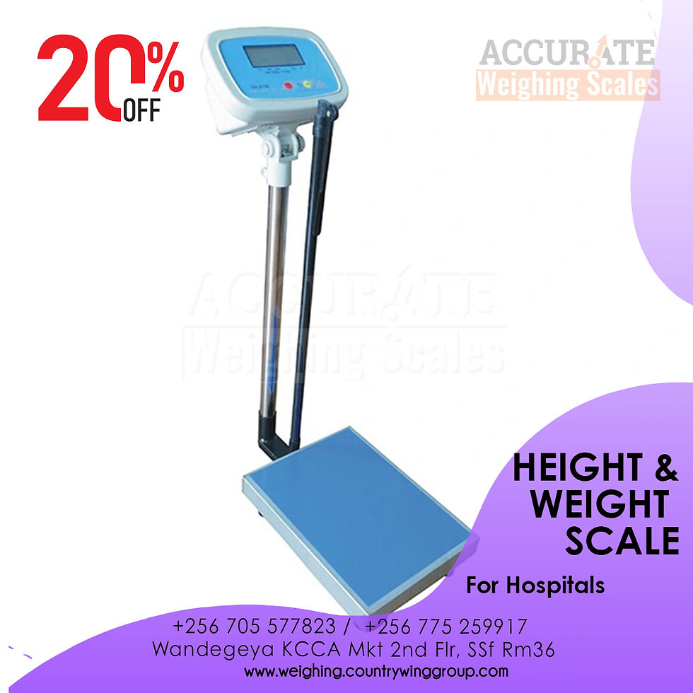 medical digital scale weight and height scale in Kampala