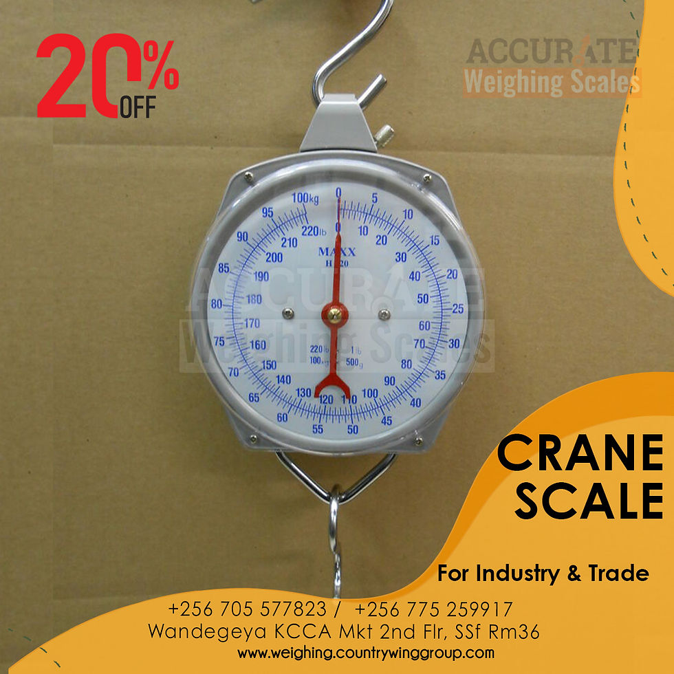 mechanical crane hanging scale for local business on sale kasese uganda