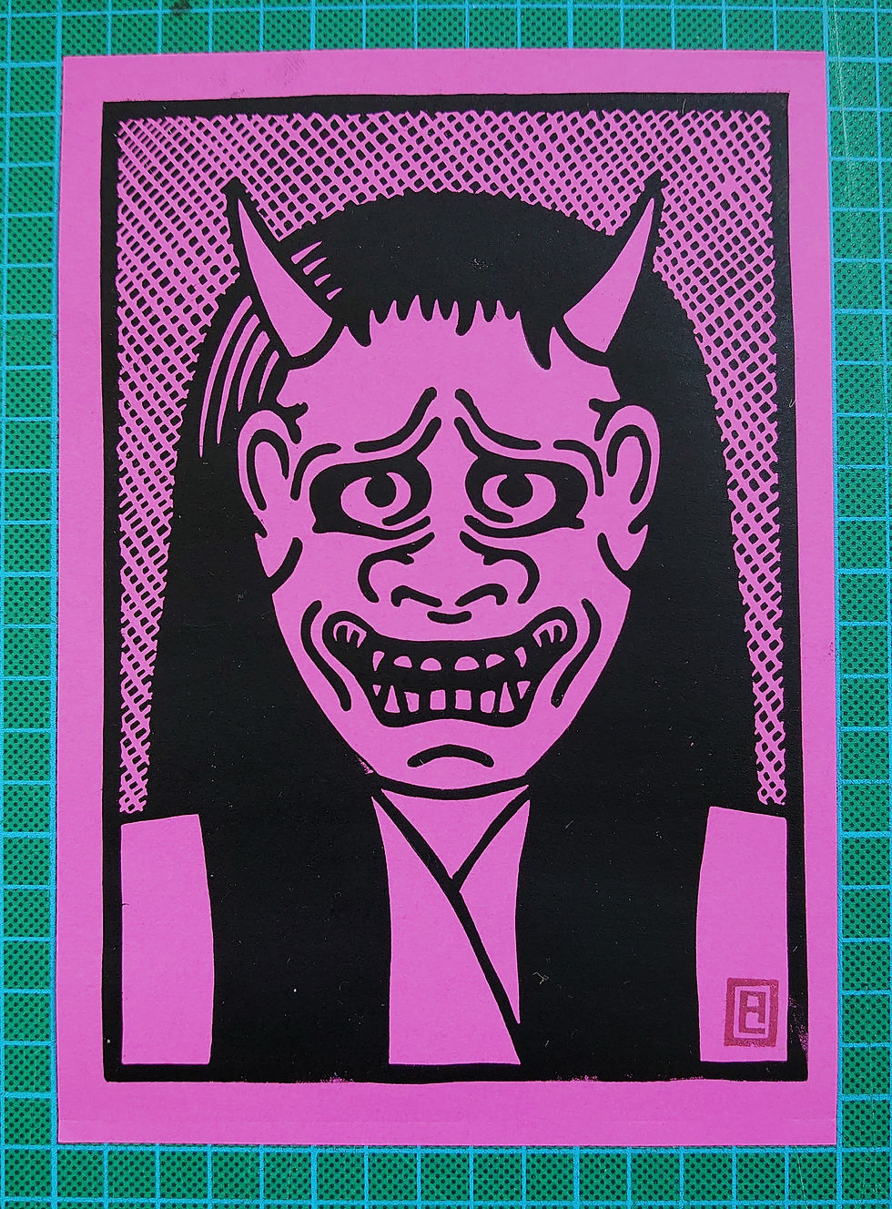Thumbnail: Onibaba A5 Relief Print