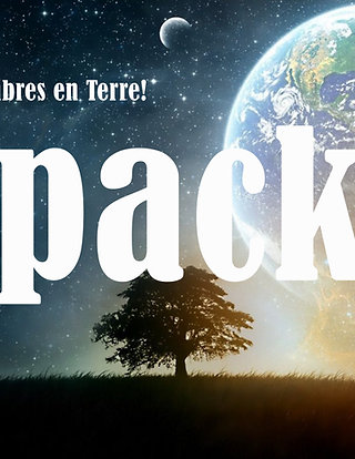 PACK Résonance Numérique : Lune +Soleil+Terre