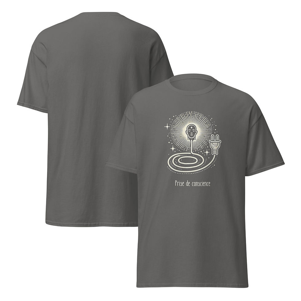 Miniature : ⚡💡 Prise de conscience – T-shirt unisexe