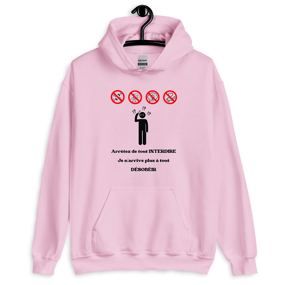 Miniature : Désobéissance — Hoodie Unisexe