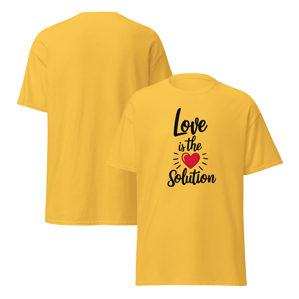 Miniature : Love Is The Solution _ T-shirt unisexe