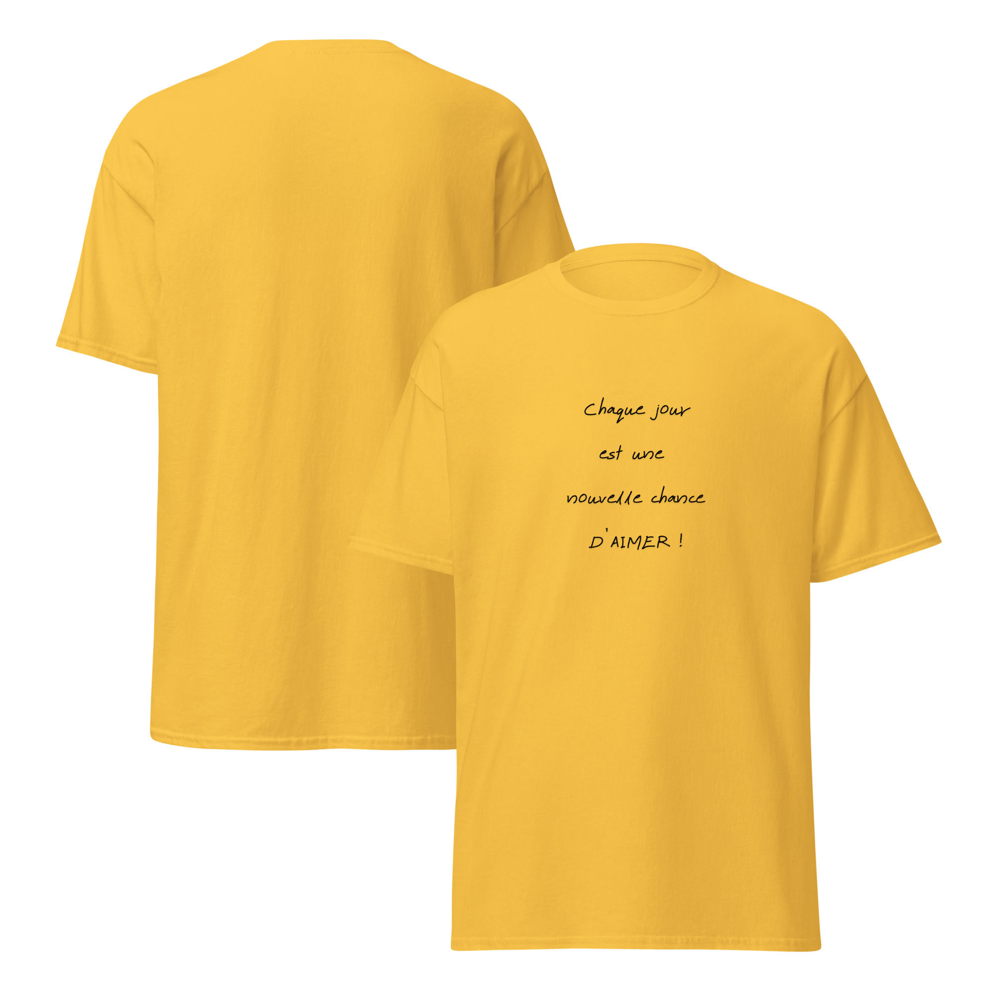🌅❤️ Chance d’aimer – T-shirt unisexe