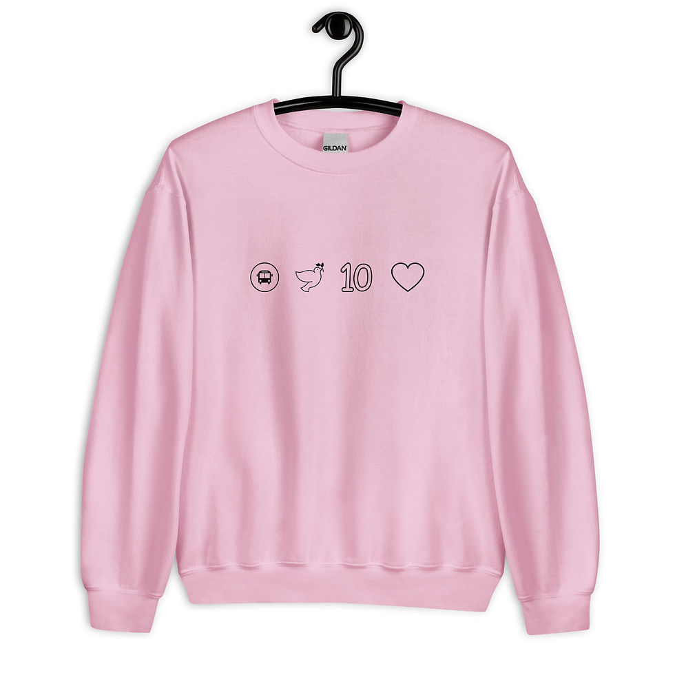 Miniature : Car Paix Dit Aime — Sweat-shirt unisexe